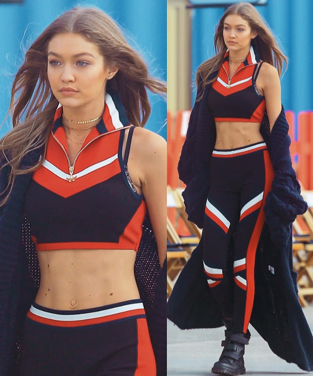 Gigi Hadid. Diseñadora, musa y embajadora de Tommy, ha reflotado el espíritu deportivo de la firma.