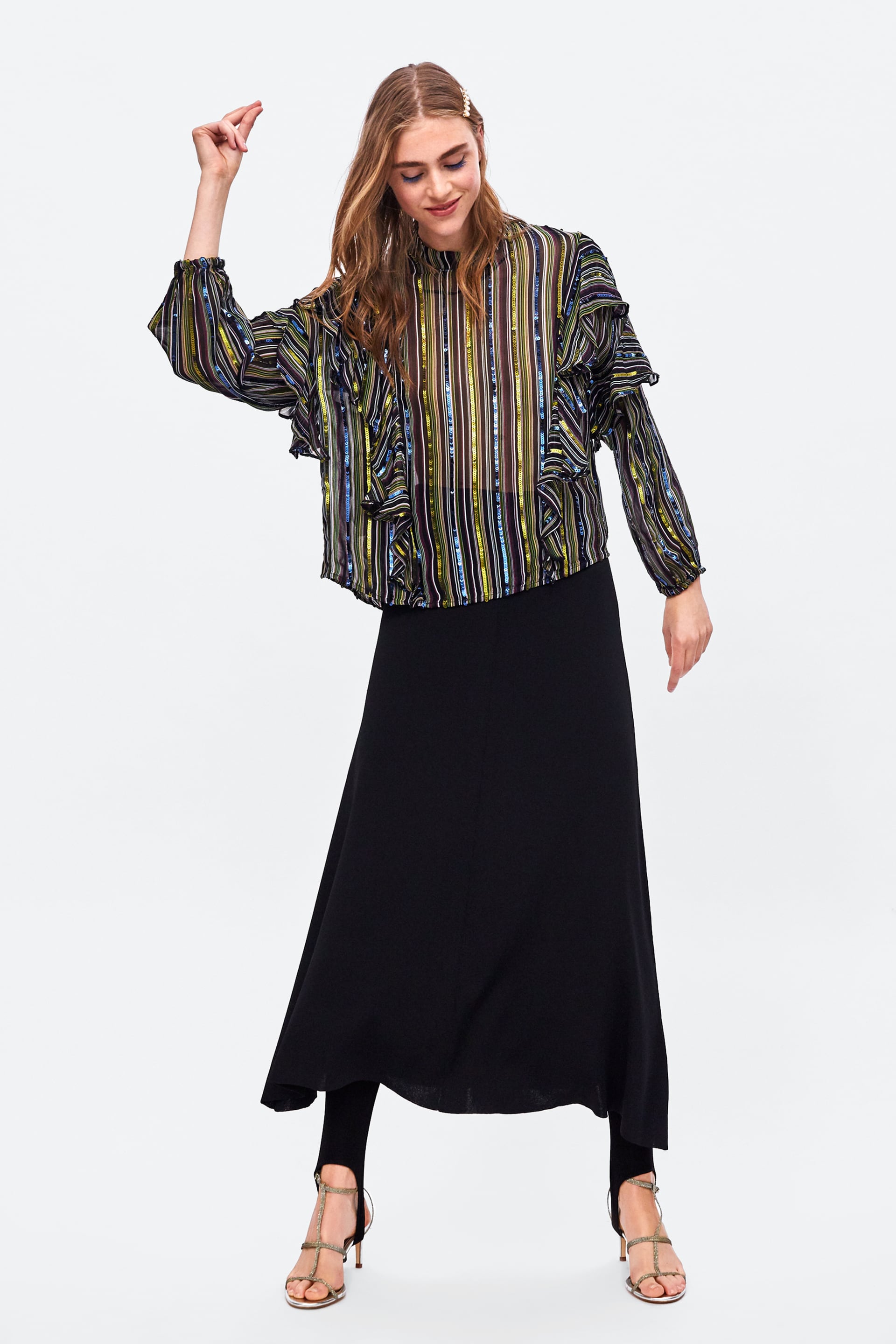 Esta blusa aún está por llegar: y tiene la tonalidad multicolor perfecta.