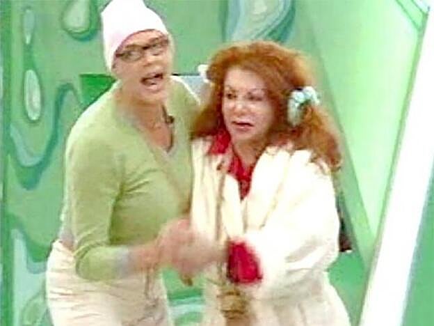 Brigitte Nielsen y Jackie Stallone en 'Big Brother'.