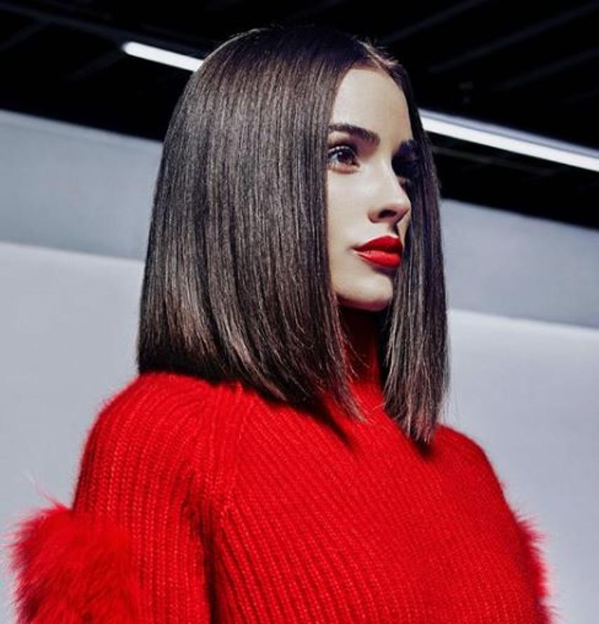 Olivia Culpo y su corte es igual a perfección.