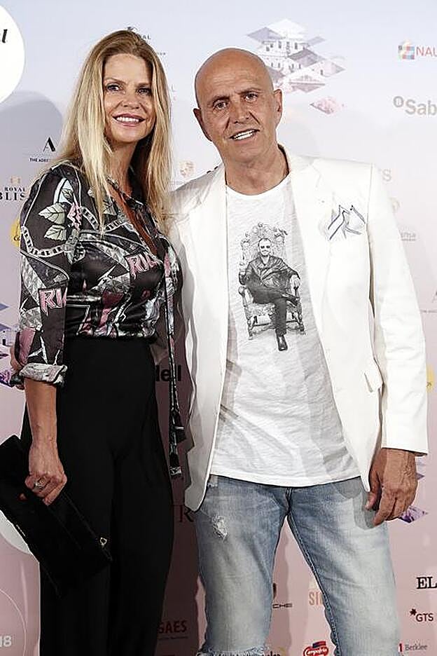 Makoke y Kiko Matamoros en el 'Universal Music Festival'.