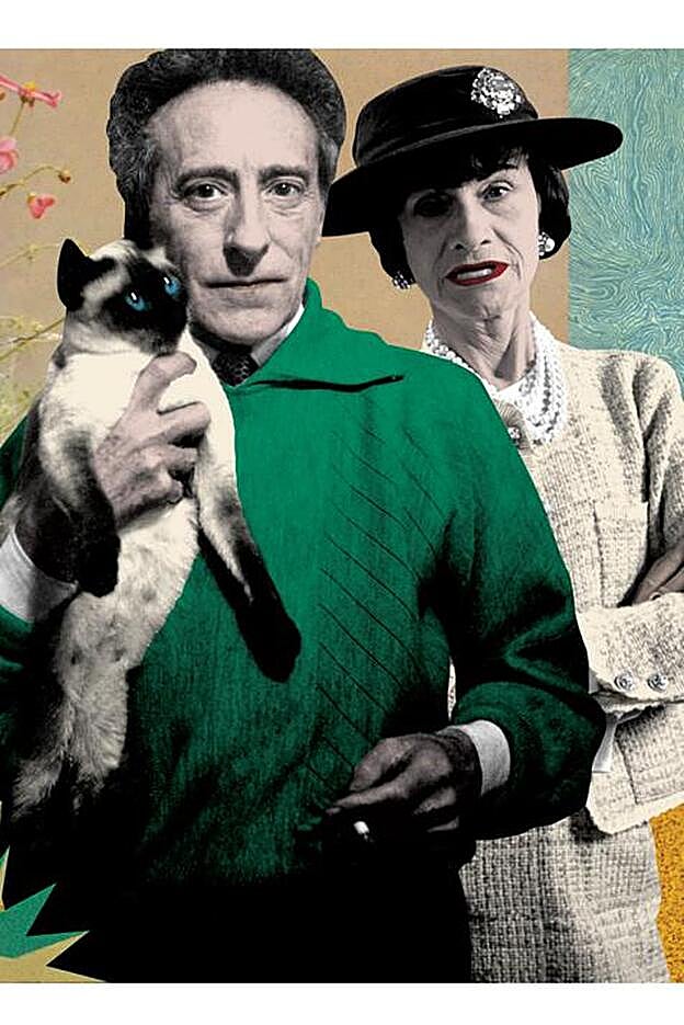 Jean Cocteau y Coco Chanel