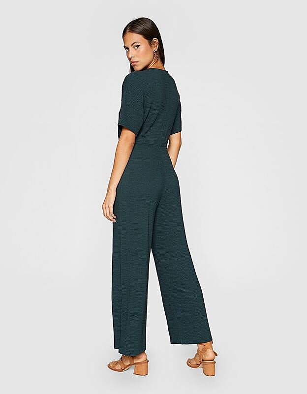 Vista de la parte trasera del mono