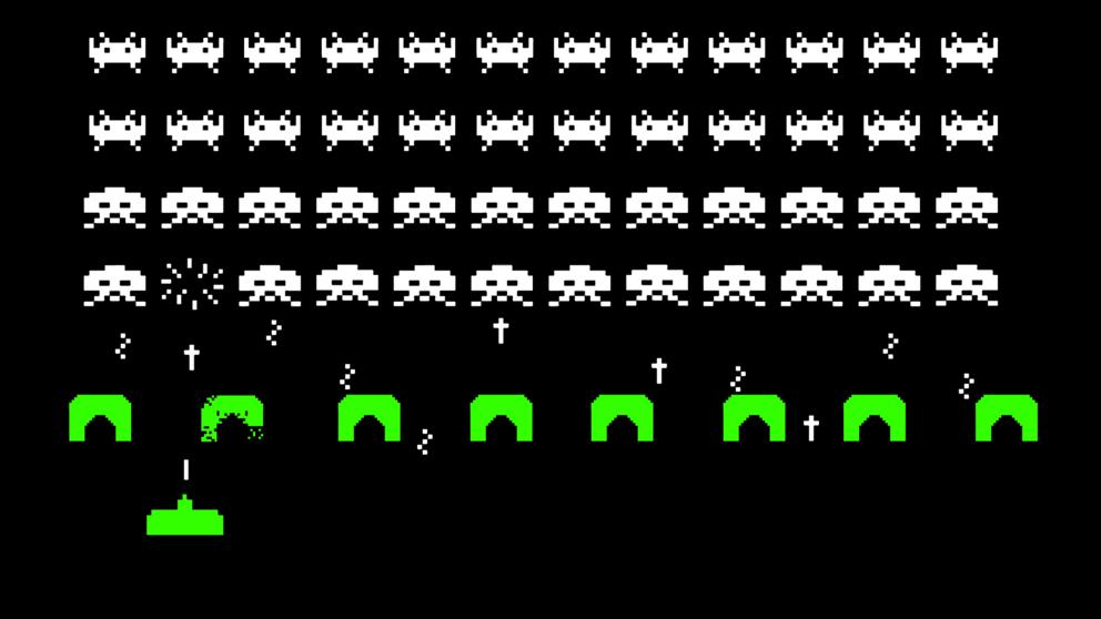 Space Invaders (o los marcianitos, como se conoció popularmente en España) es un videojuego de arcade diseñado por Toshihiro Nishikado y lanzado al mercado en 1978. Es uno de los primeros juegos matamarcianos. Es uno de los videojuegos más importantes de la historia. Su objetivo es eliminar oleadas de alienígenas con un cañón láser y obtener la mayor cantidad de puntos posible. Para diseñar el juego Nishikado se inspiró en 'Breakout', 'La guerra de los mundos' y 'Star Wars'. Fue uno de los precursores de los videojuegos modernos y su éxito ayudó a expandir la industria del sector.