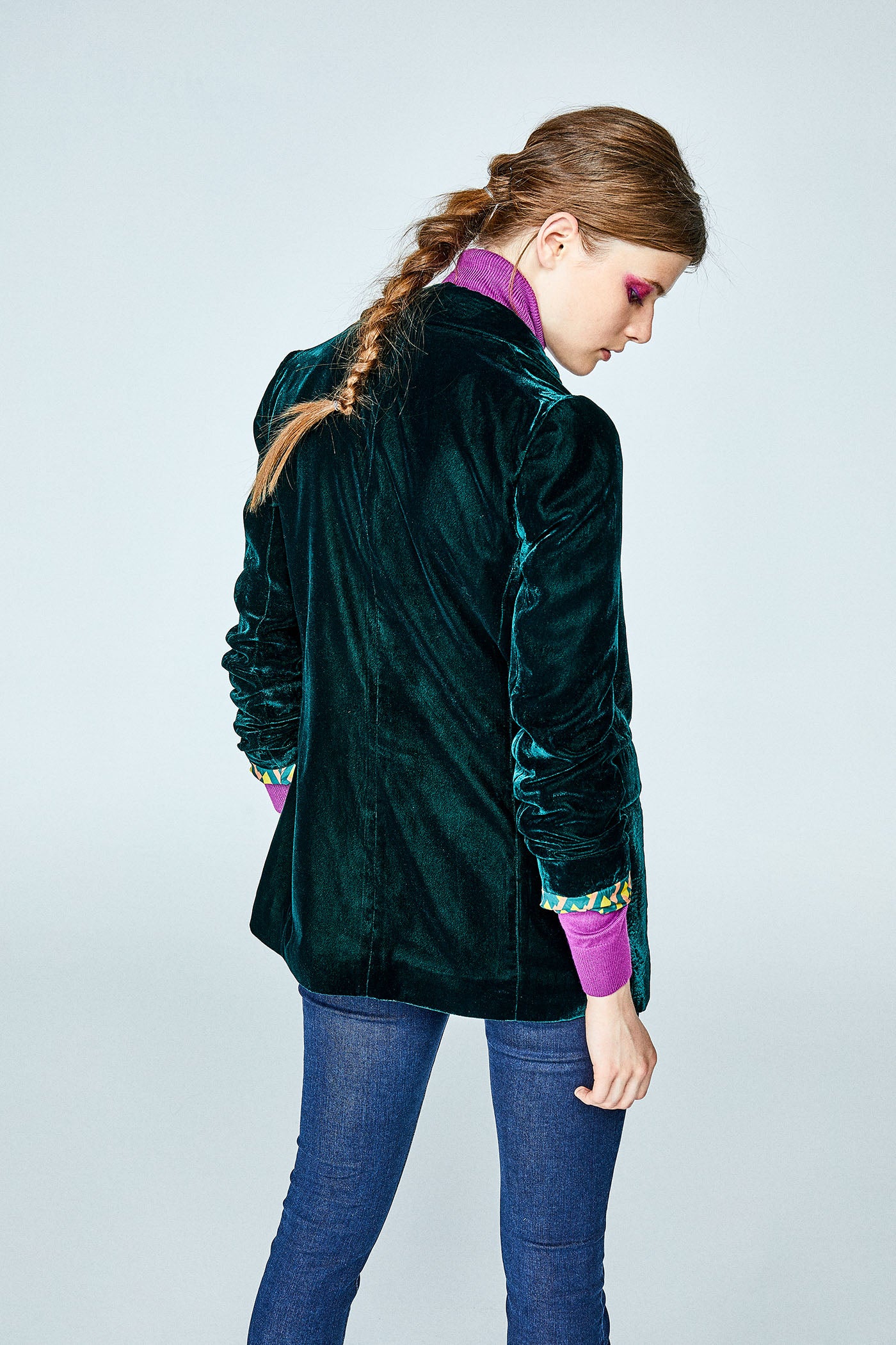 Blazer velvet de Sfera: 35,99 euros.