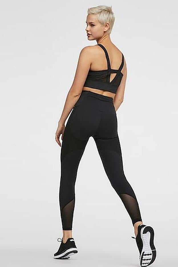 Sus paneles de compresión aportan un soporte extra en las zonas especificas.