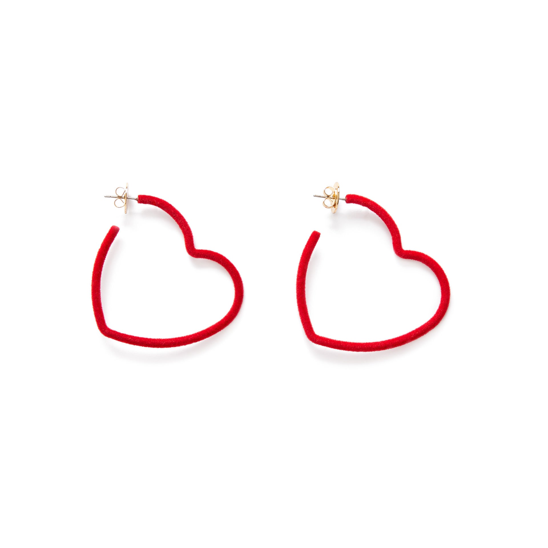 Rojo pasión. Solo Bimba y Lola podía dar en el clavo apostando por corazones tan pop (25 euros).