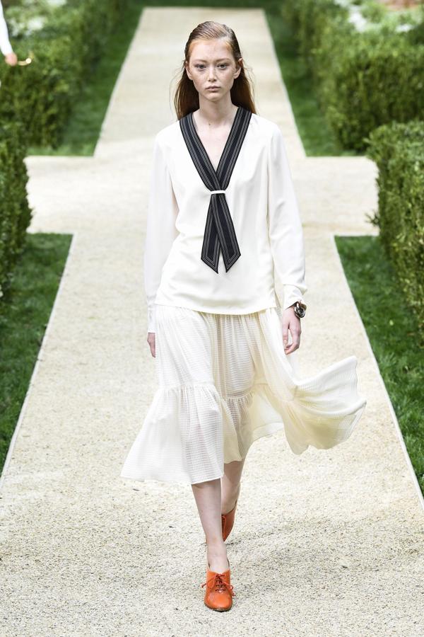 Este look es 100% marinero retro.