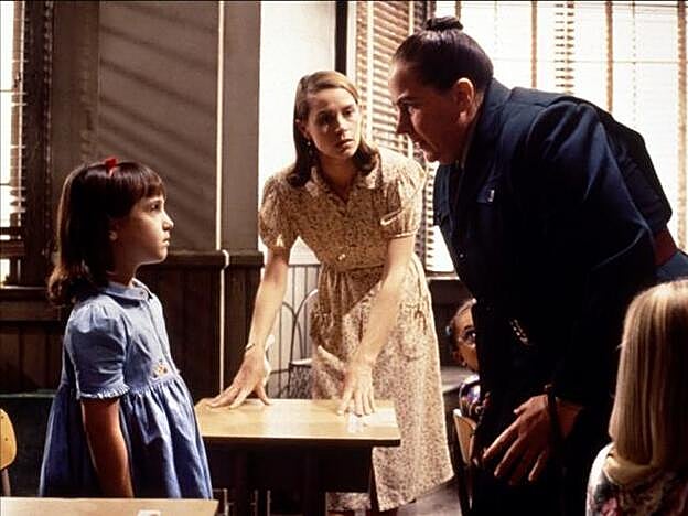 Mrs. Trunchbull, el azote de los niños.