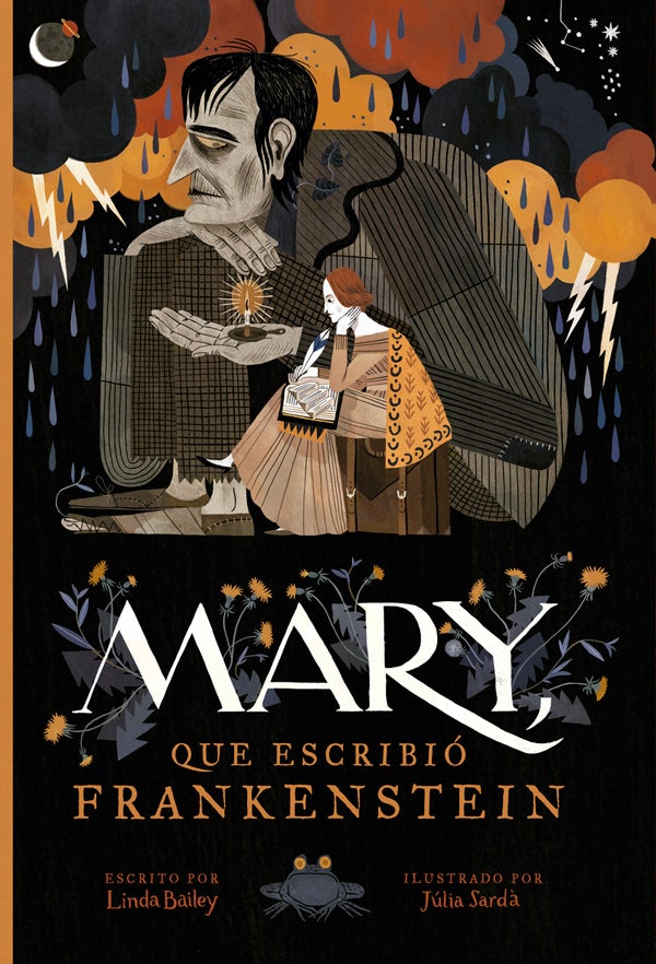 'Mary, que escribió Frankenstein' (Linda Bailey / Júlia Sardà, Impedimenta)¿Quién fue la niña que, de mayor, se convertiría en la autora de una novela legendaria como 'Frankenstein'? Linda Bailey la imagina para el público más joven, con las deliciosas ilustraciones de Júlia Sardà ('Los Listz').