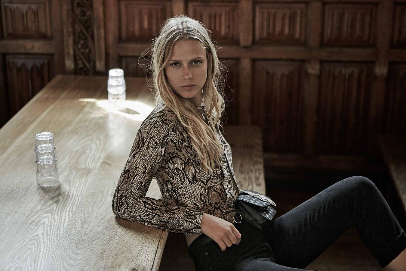 El animal print es el estampado del otoño. Ficha eta blusa que ya ha llevado Aitana Ocaña.