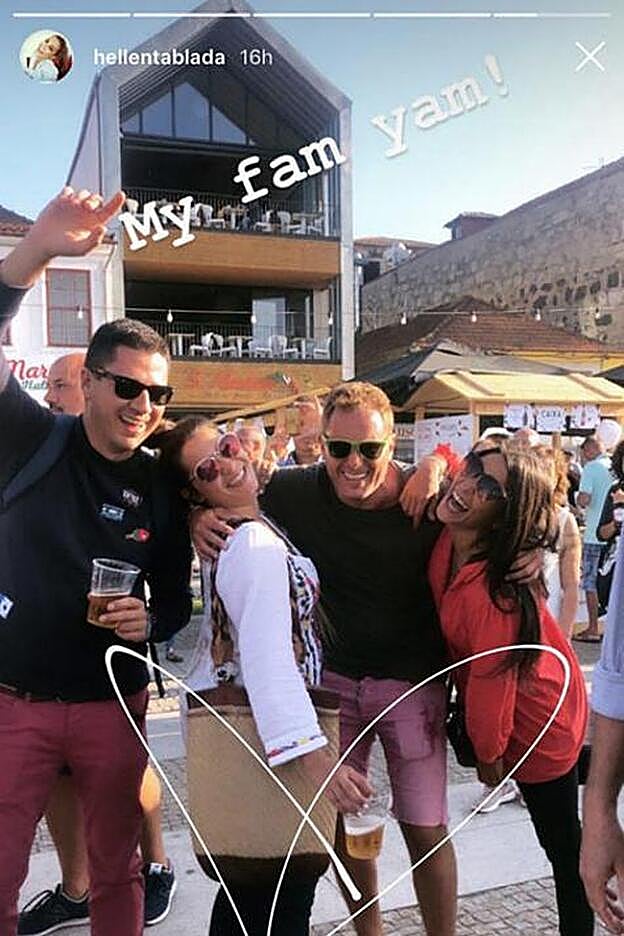 Elena Tablada y su grupo de amigos disfrutaron de la despedida de soltera en Oporto.