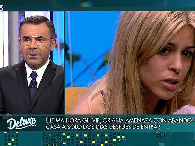 Oriana Marzoli abandona 'GH VIP'.