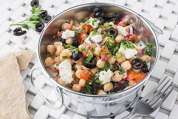 Ensalada de garbanzos