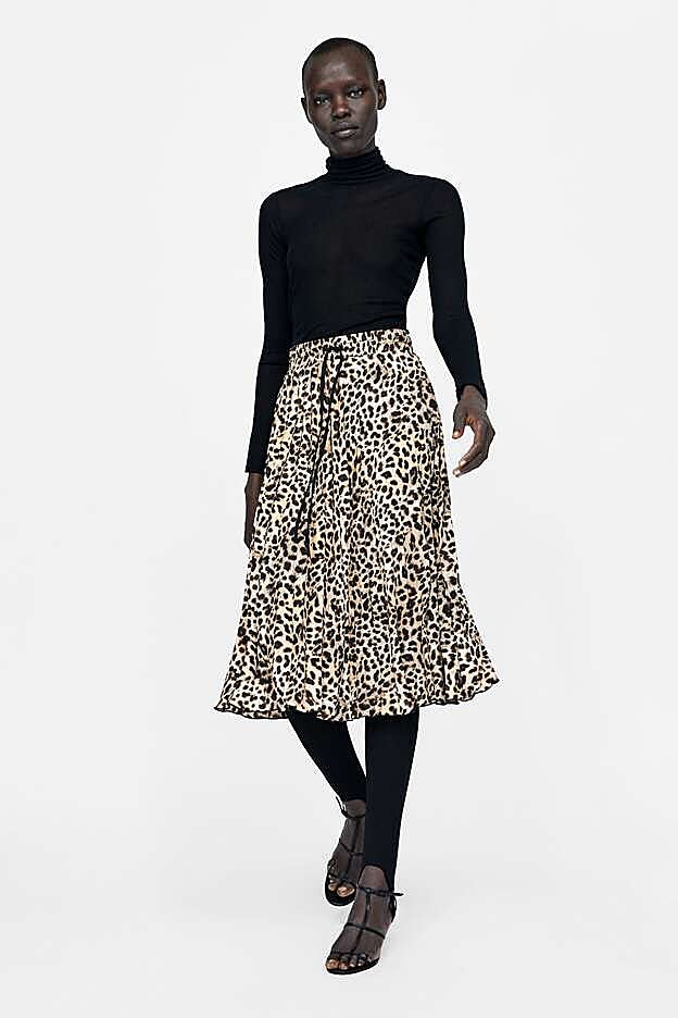 La falda cuesta 29,95 euros.