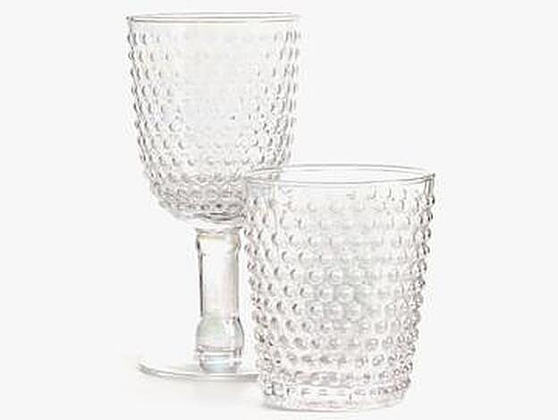 Copa de cristal, de Zara Home.