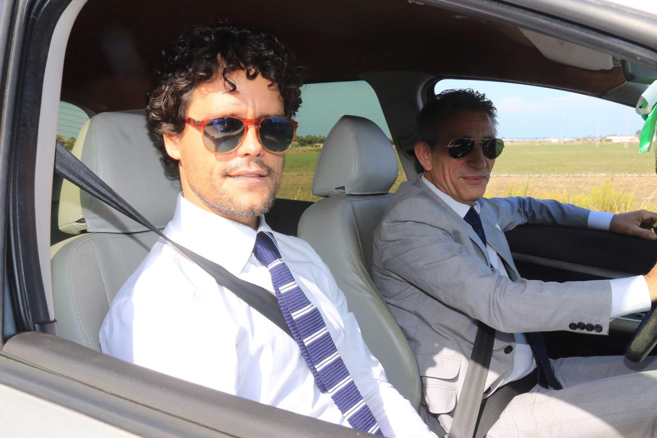 El torero ha querido acompañar a José Ortega Cano en este día tan especial.