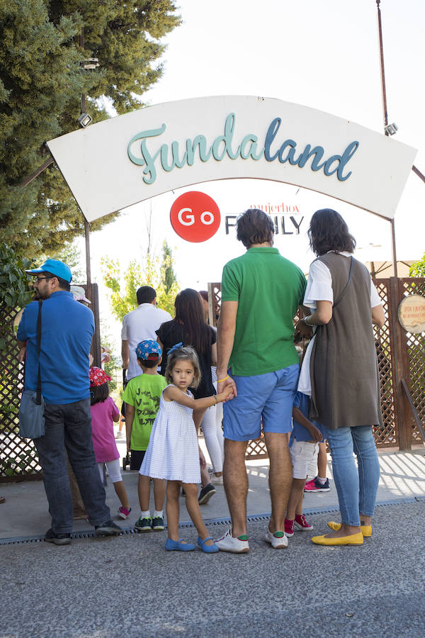 La llegada de las familias a nuestro primer Go Family fue muy tranquila y escalonada.