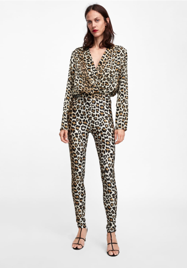 Esta combinación de body+leggins de Zara es espectacular. De momento solo ha llegado a tienda el body (29,95 euros).