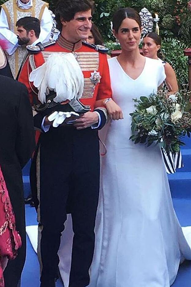 Sofía Palazuelo y Fernando Fitz-James ya son marido y mujer.