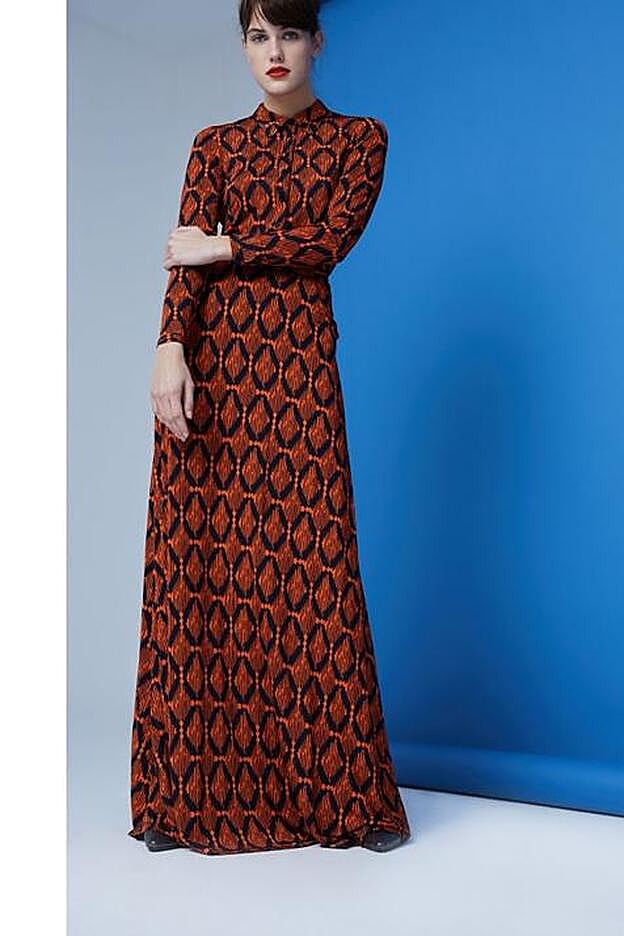 Falda estampada de Dolores Promesas.