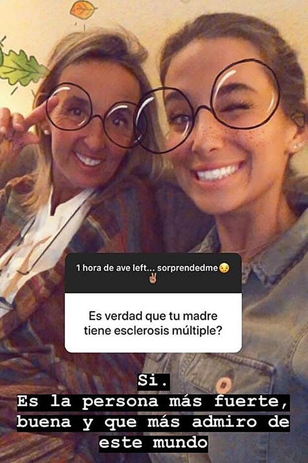 María Pombo confiesa a sus seguidores que su madre sufre Esclerosis Múltiple.