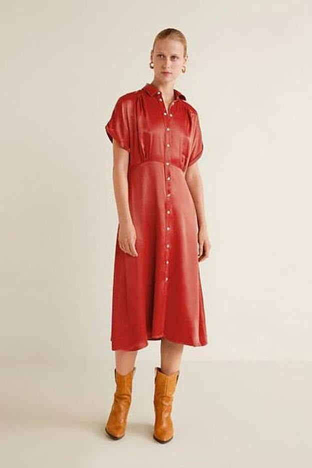 Este es el vestido que se ha puesto Amaia de Ot para su último evento. Y es de Mango.