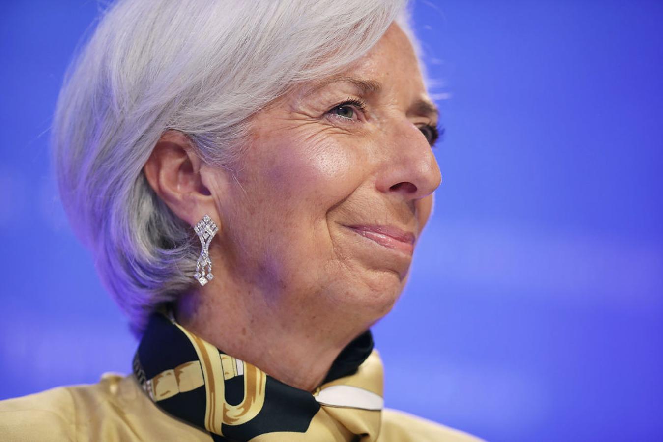 Christine Lagarde es la Directora gerente del Fondo Monetario Internacional.
