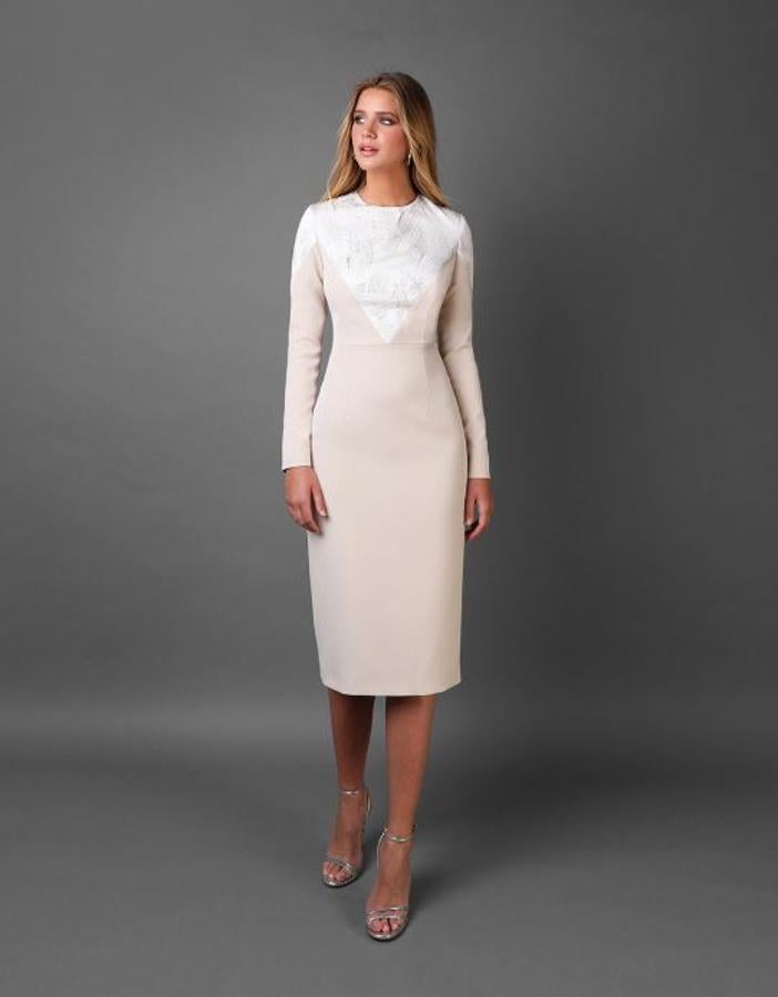 Otro modelo de Victoria que nos suena. El vestido Ghan que llevó la hija de Vicky, Alba Díaz, a una boda.