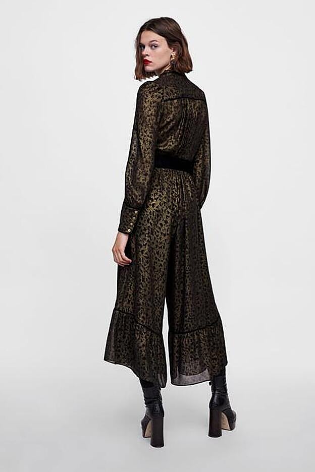 Mono 'animal print' 69,95 euros.