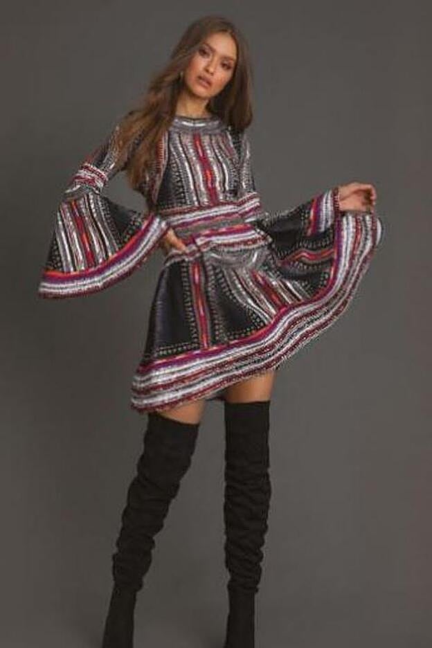 Vestido de Peace and chaos.