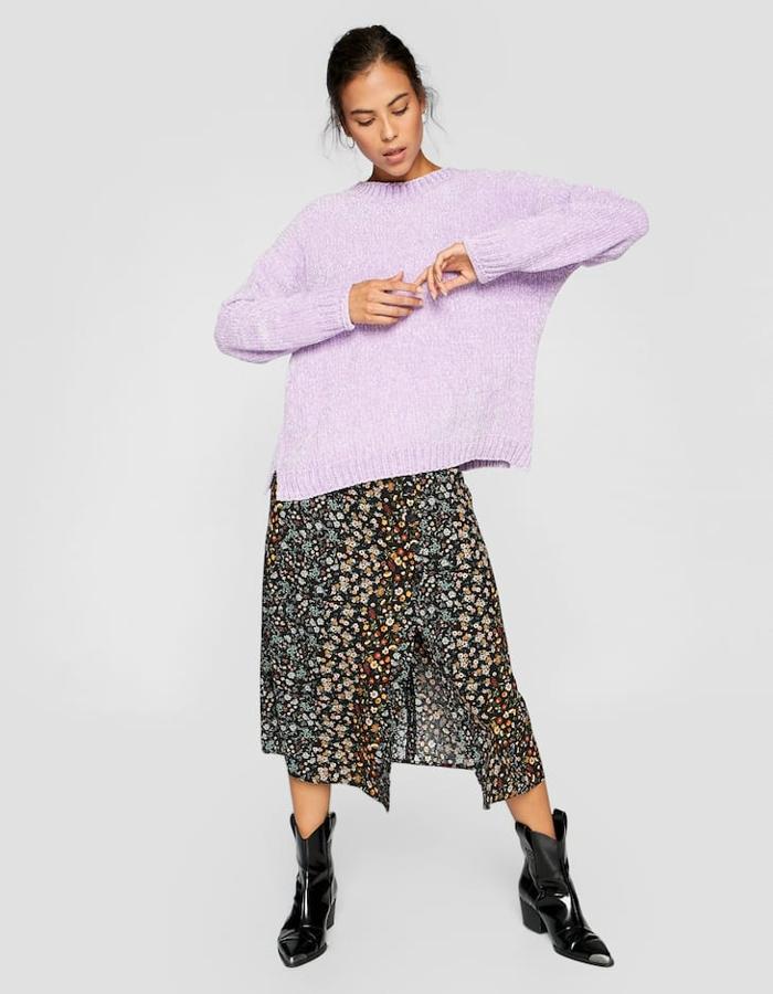 Jersey de chenilla, 19,99 euros.