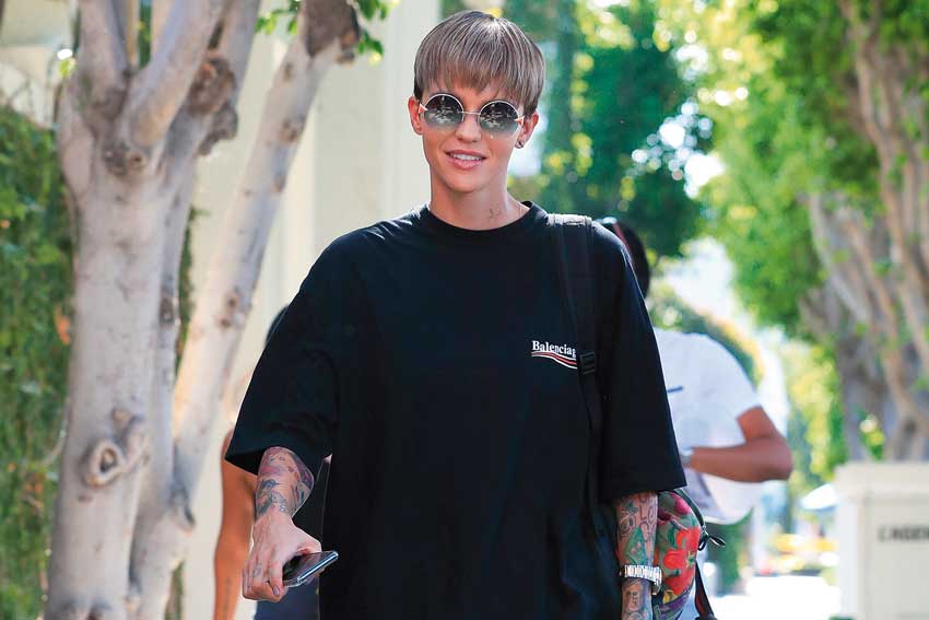 Rubi Rose. Actriz, 32. Si estás enganchada a Orange is the new black, sabes quién es. Rompió hace poco con su novia.