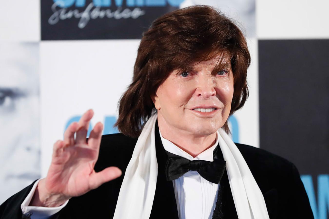 Camilo Sesto en su última aparición hasta la fecha, en la presentación del disco 'Camilo Sinfónico'.