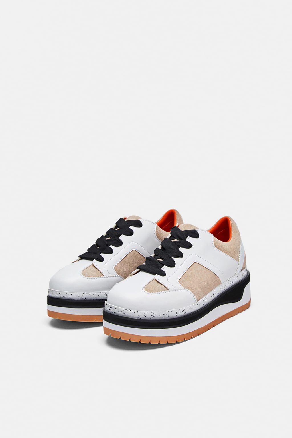 Deportivos con plataforma de Zara: 39,95 euros.