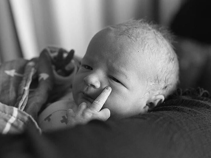 Fotos: Los bebés más monos y divertidos en su primera sesión de fotos