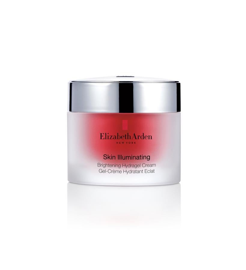 Esta crema ultra-hidratante en textura gel hidrata intensamente la piel, alisa y rellena las arrugas y las líneas de expresión, minimiza los poros y las finas líneas, unifica el tono, aclara la tez y potencia la luminosidad. La piel muestras un aspecto joven y revitalizado.  Skin Illuminating Hydragel Cream de Elizabeth Arden  (85 €).