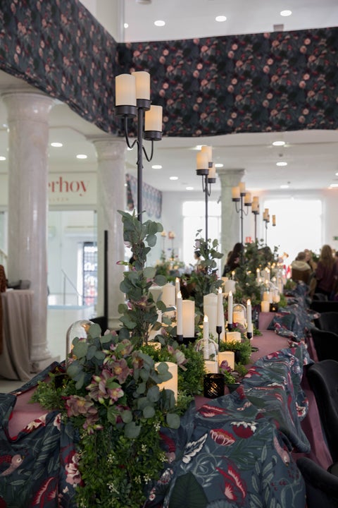 Así de bonito lucía el interior del Palacio de Neptuno gracias al ingenio de Lorenzo Meazza, interiorista al mando de Ikea España. Toda la decoración es de Ikea.