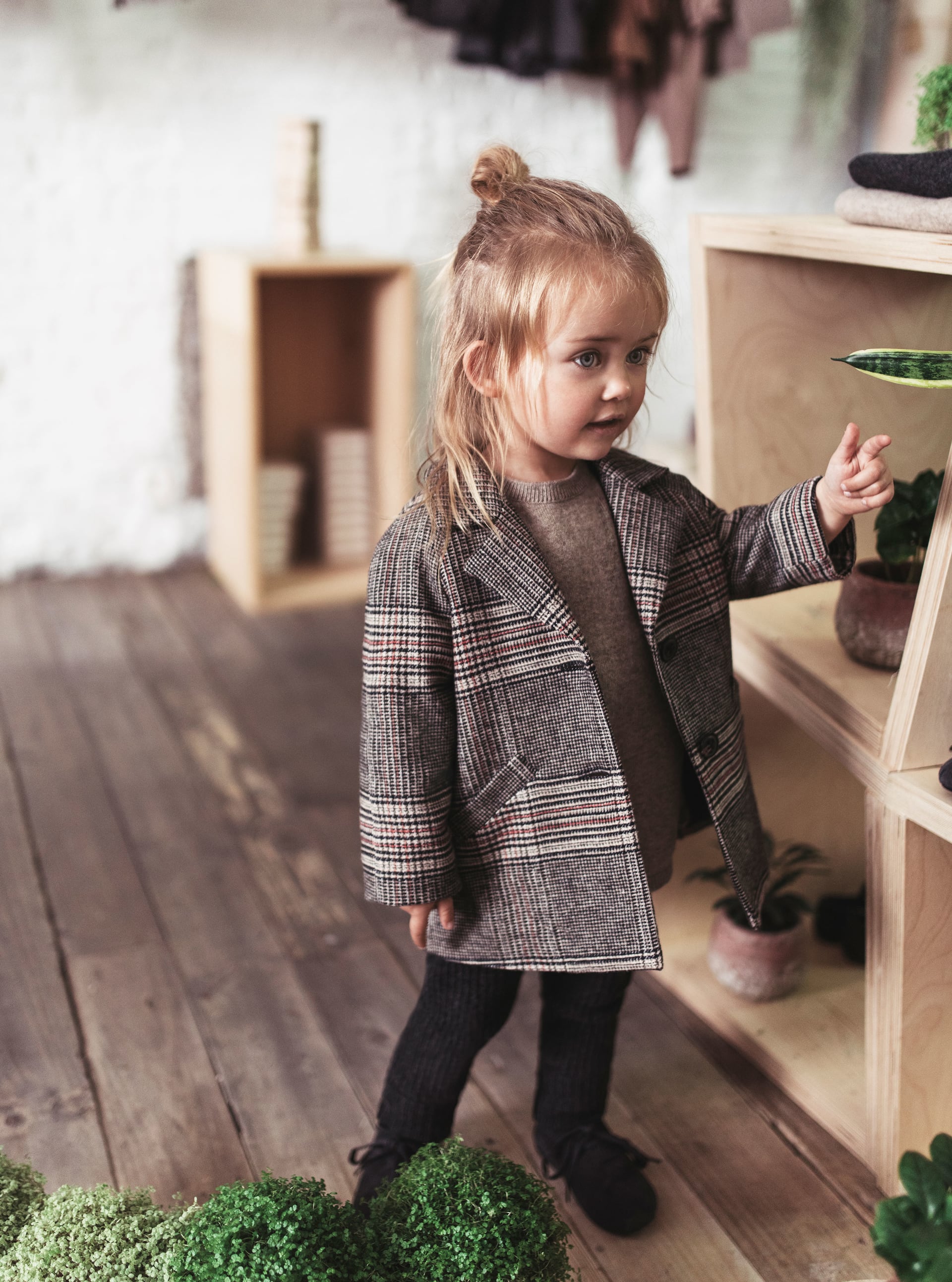 Jersey de cashmere de Zara Kids: 35,95 euros.