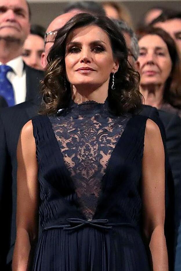 Letizia en el concierto conmemorativo del 40º aniversario de la Constitución Española.