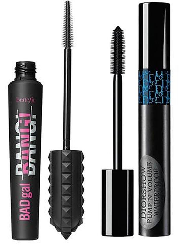 5. Badgal Bang de Benefit (27,55e) 6. Diorshow Pump'n' Volume de Dior (35e).