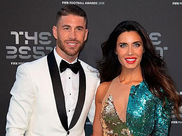 PIlar Rubio y Sergio Ramos en una imagen de archivo.