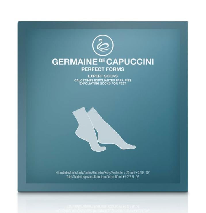 Formulados a base de AHA’s y BHA’s (ácido glicólico, ácido láctico y ácido salicílico), de gran poder queratolítico (ayudan a eliminar la capa córnea de la piel) y exfoliante, reducen el engrosamiento de la piel facilitando la eliminación. Un sobre, cuatro calcetines individuales. Contiene dos tratamientos completos. (20,15 €). En centros estética.