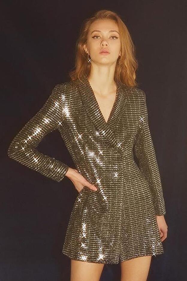 Así es el clon de Mulaya del vestido más deseado de Zara de estas Navidades