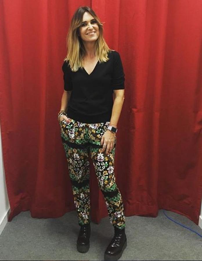 Son de Pinko y los contrasta con botas militares de Bershka.