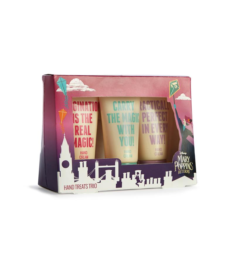 Set con tres cremas de manos (6 €).