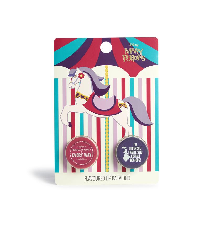 Dúo de bálsamos labiales (4,5 €).