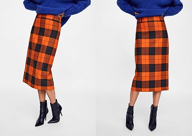 Falda viral de Zara.