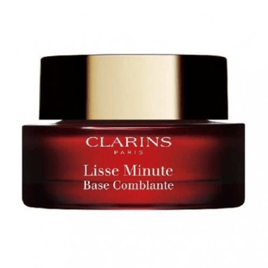 La prebase Lisse Minute Clarins es perfecta para rellenar y suavizar las líneas de expresión finas, las arrugas y los poros abiertos. Es todo lo que necesitas para preparar tu piel antes de la base de maquillaje (17,95 euros).