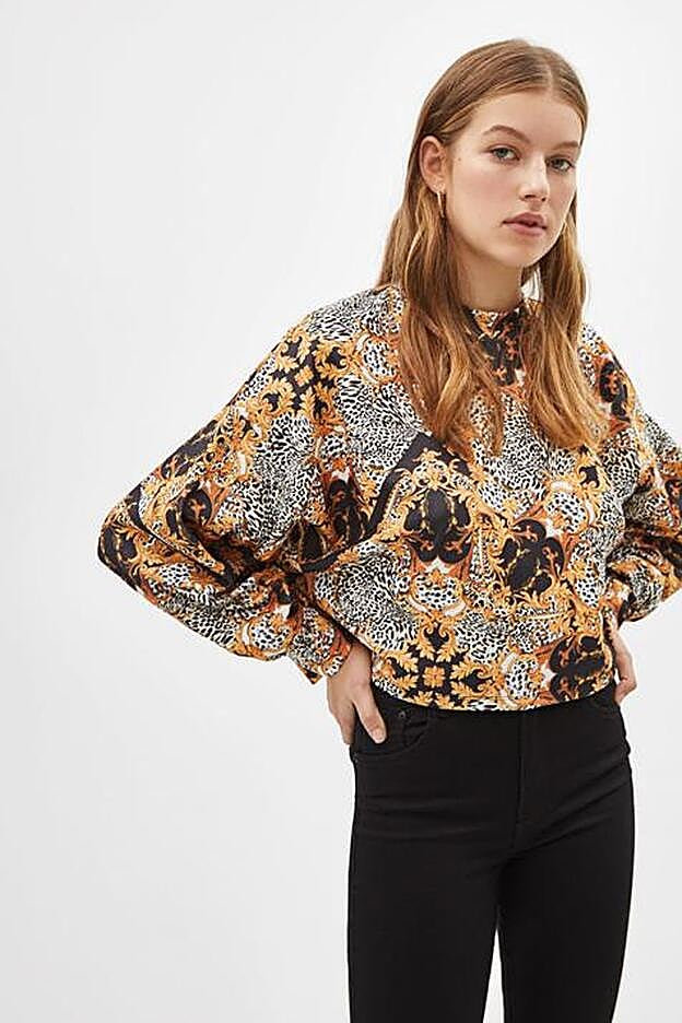 Lleva uno de los estampados más copiados de la temporada.